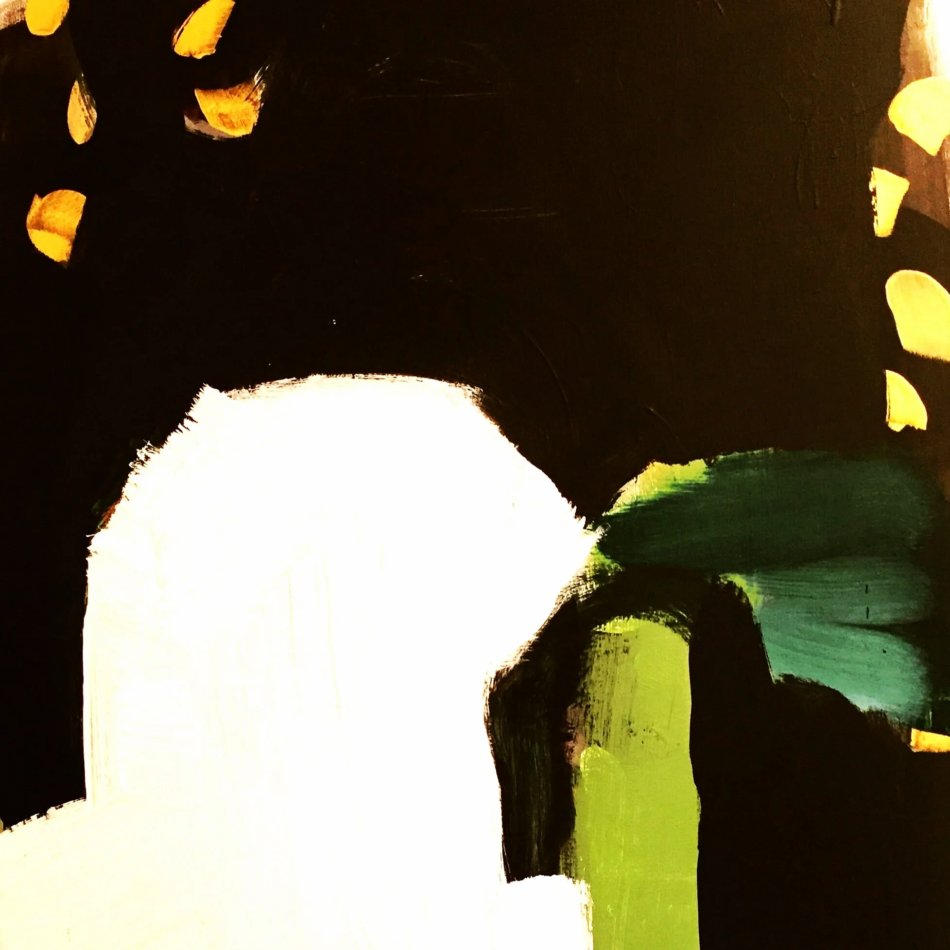  Transit  oil on wood  18 x 20 inch 