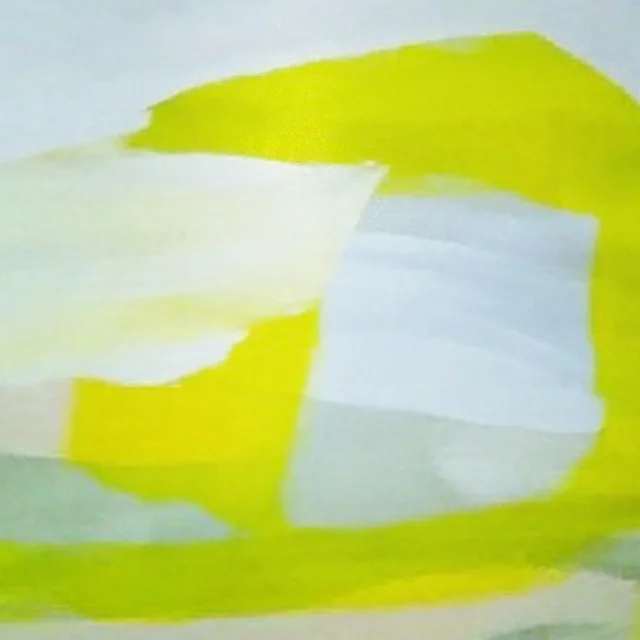  We Float On  acrylic on canvas  20 x 20 inches 