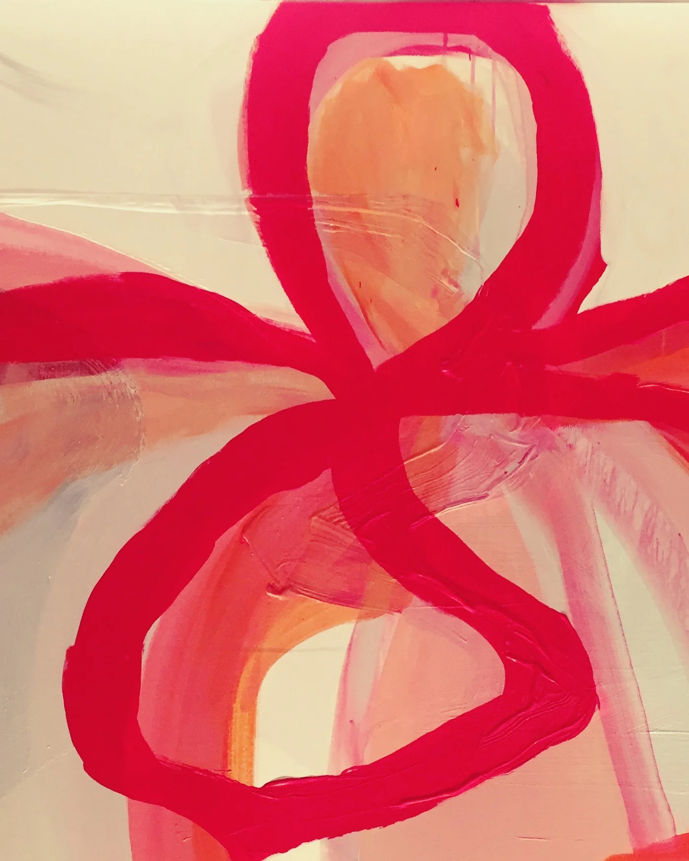  Giving  acrylic on canvas  24 x 30 inch 