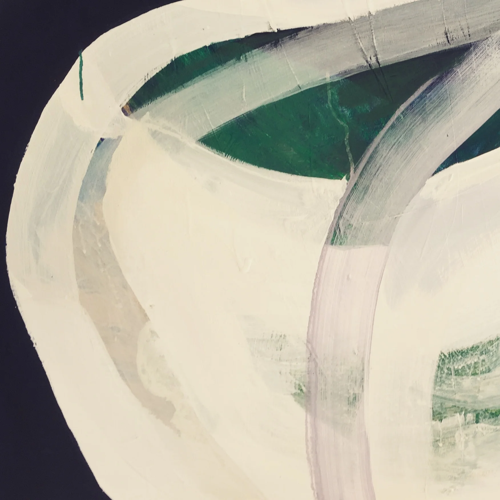  A deepening  acrylic on canvas  36 x 36 in    