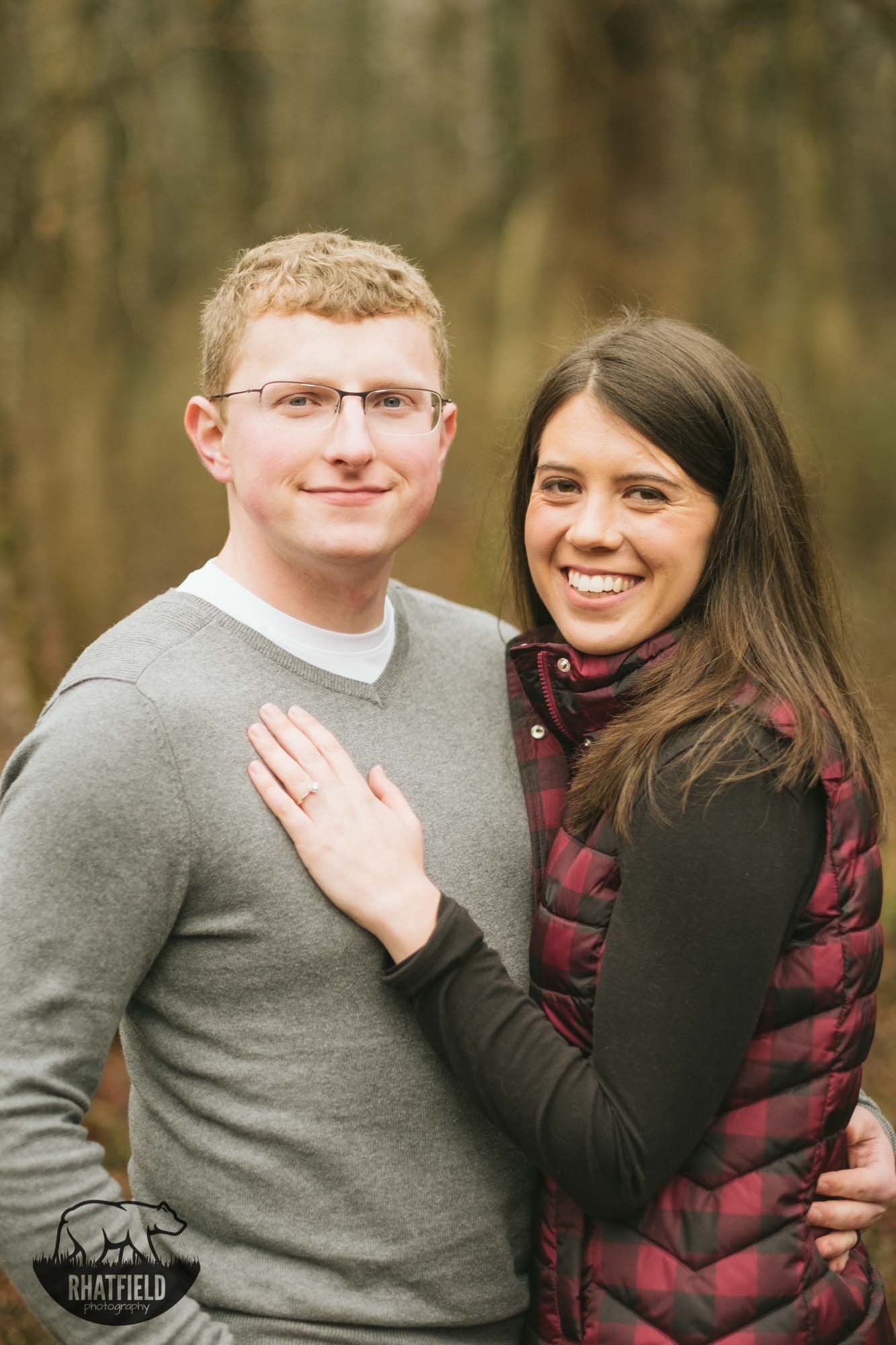 Alyson & Robert's Falls Park Winter Engagements