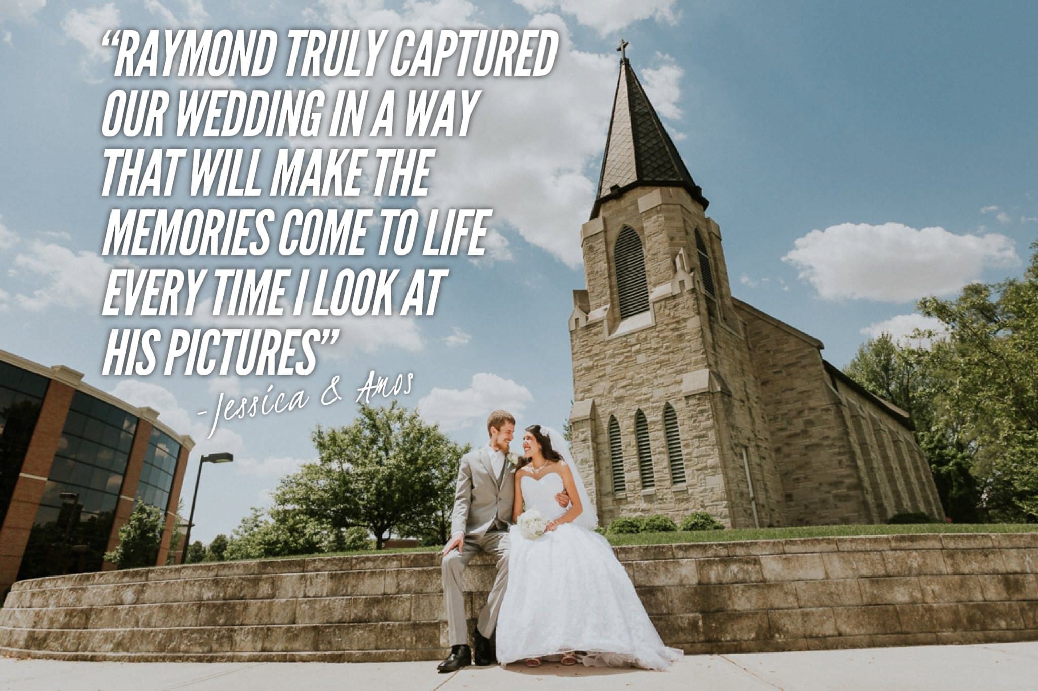 couple sitting together in front of beautiful church.jpg