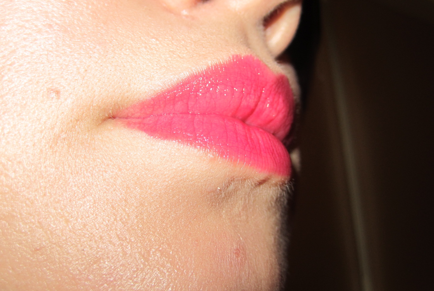 Mexican Rose on lips