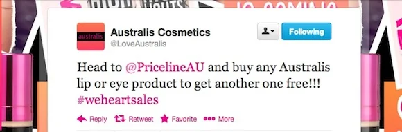 Australis Priceline Sale