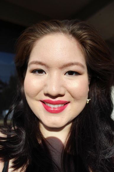 Wearing It's Magic Lip Topper + Applause, Applause Lip Lacquer