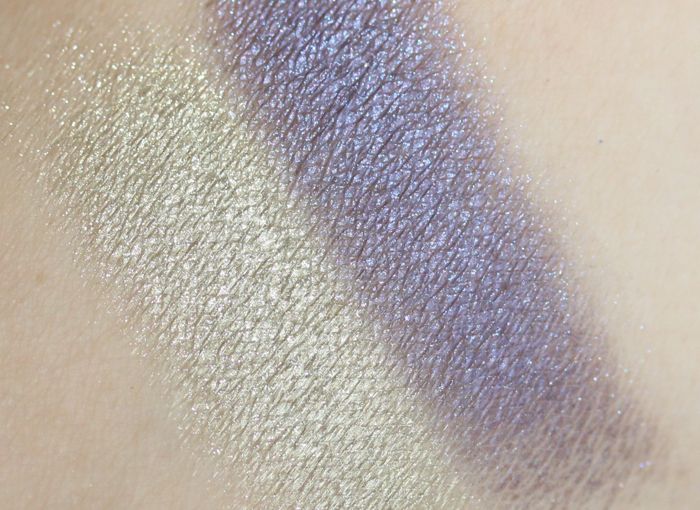Swatches of NARS Kauai with flash