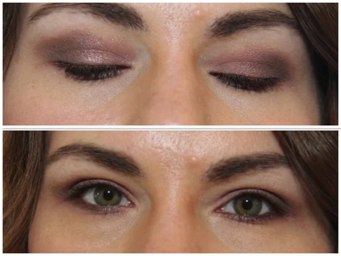 Close up of the final look