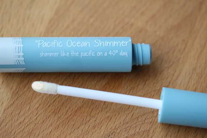 Pacific Ocean Shimmer Natural Shimmering Lip Gloss
