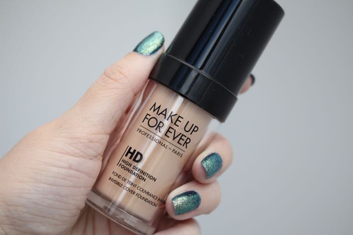Make Up For Ever's HD Foundation in shade 118