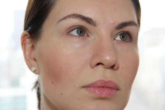 Wearing Laura Mercier's Silk Creme Foundation in Creamy Ivory