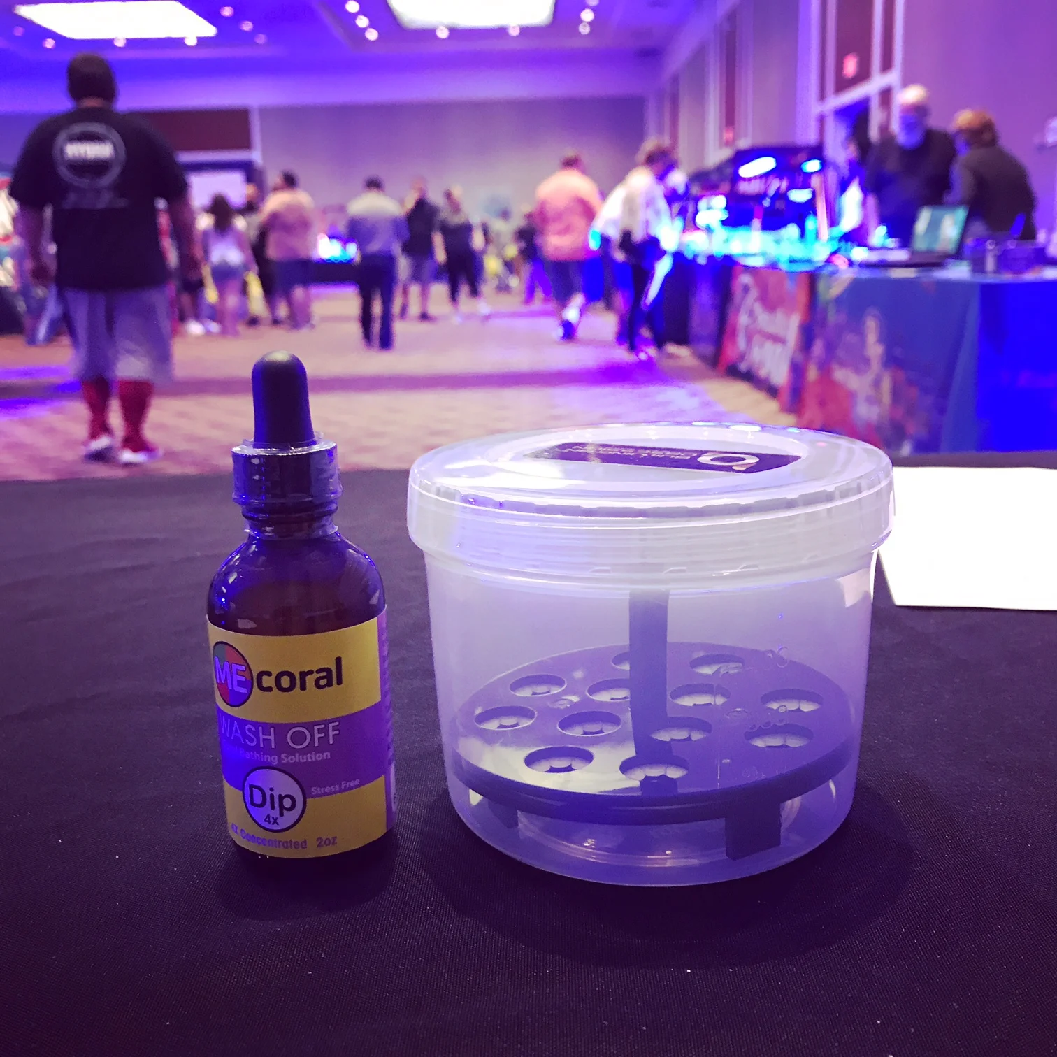 Dipping is critical.  Make it simple