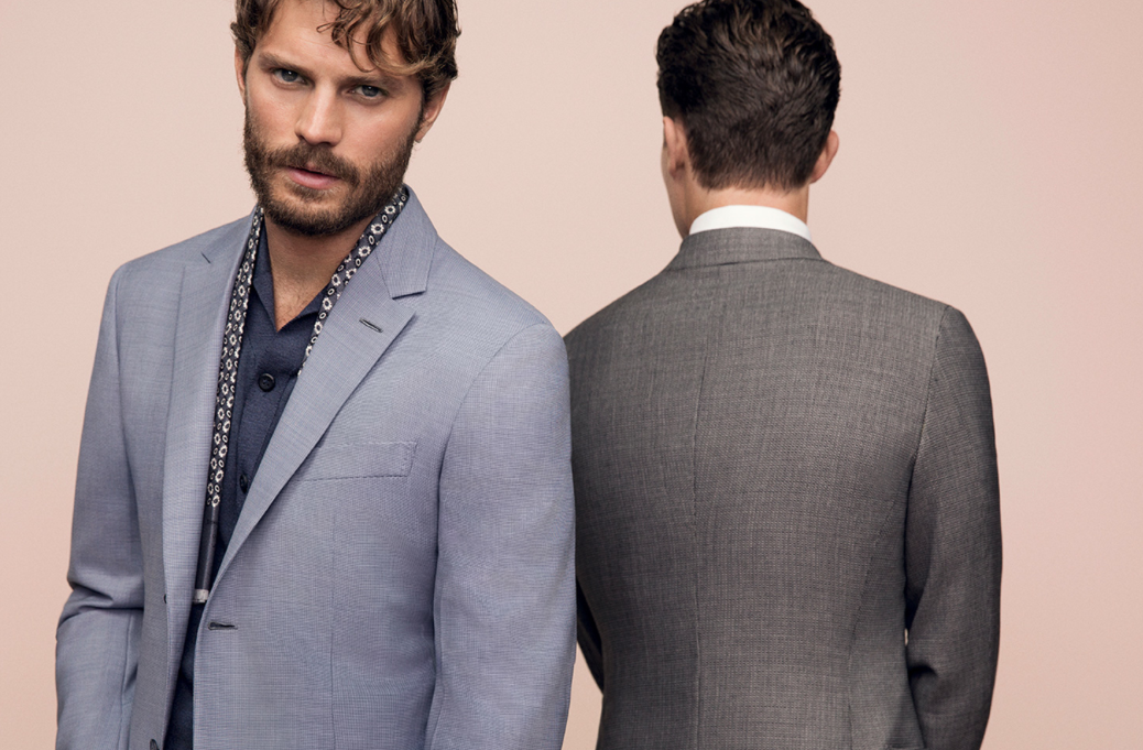 Jamie Dornan for Ermenegildo Zegna's new advertising campaign