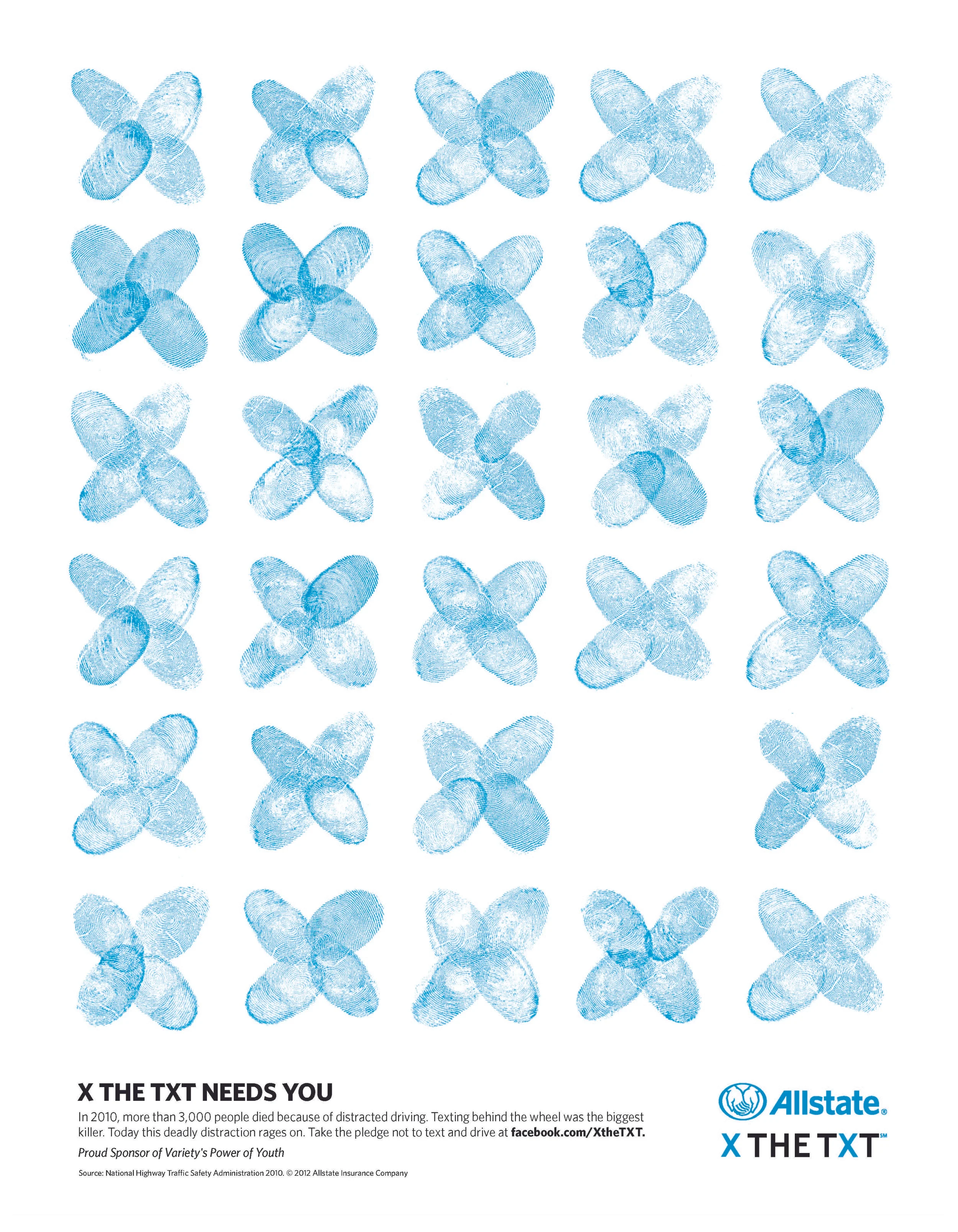 X THE TXT | Print ad/poster