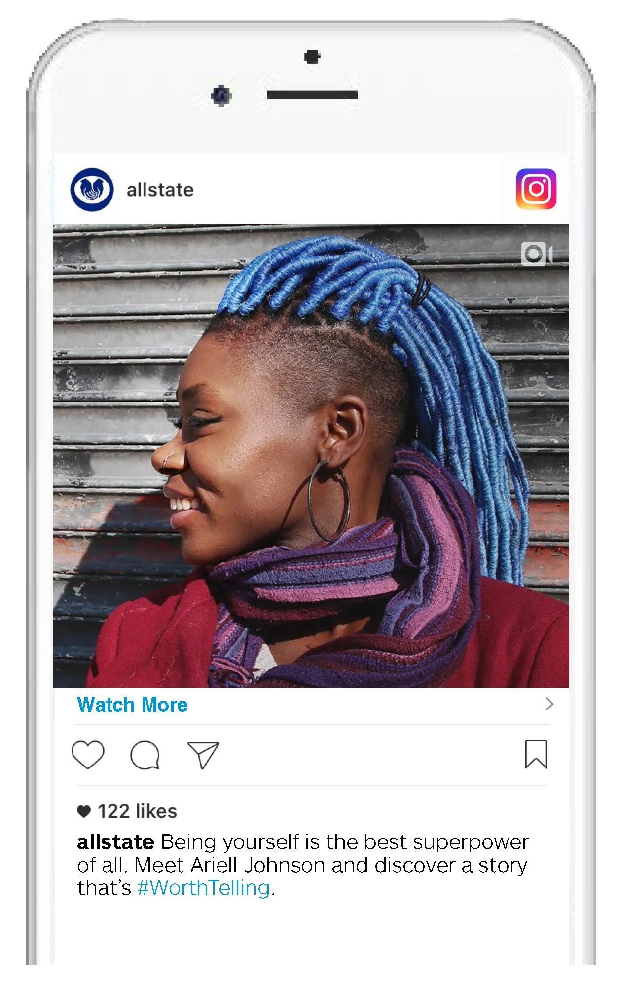 Worthtelling | Instagram post