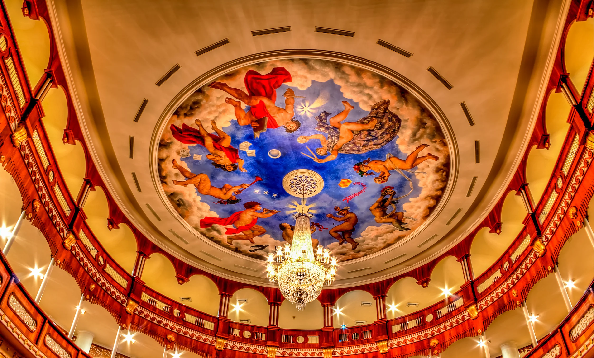 TECHO DEL TEATRO HEREDIA CARTAGENA&nbsp;