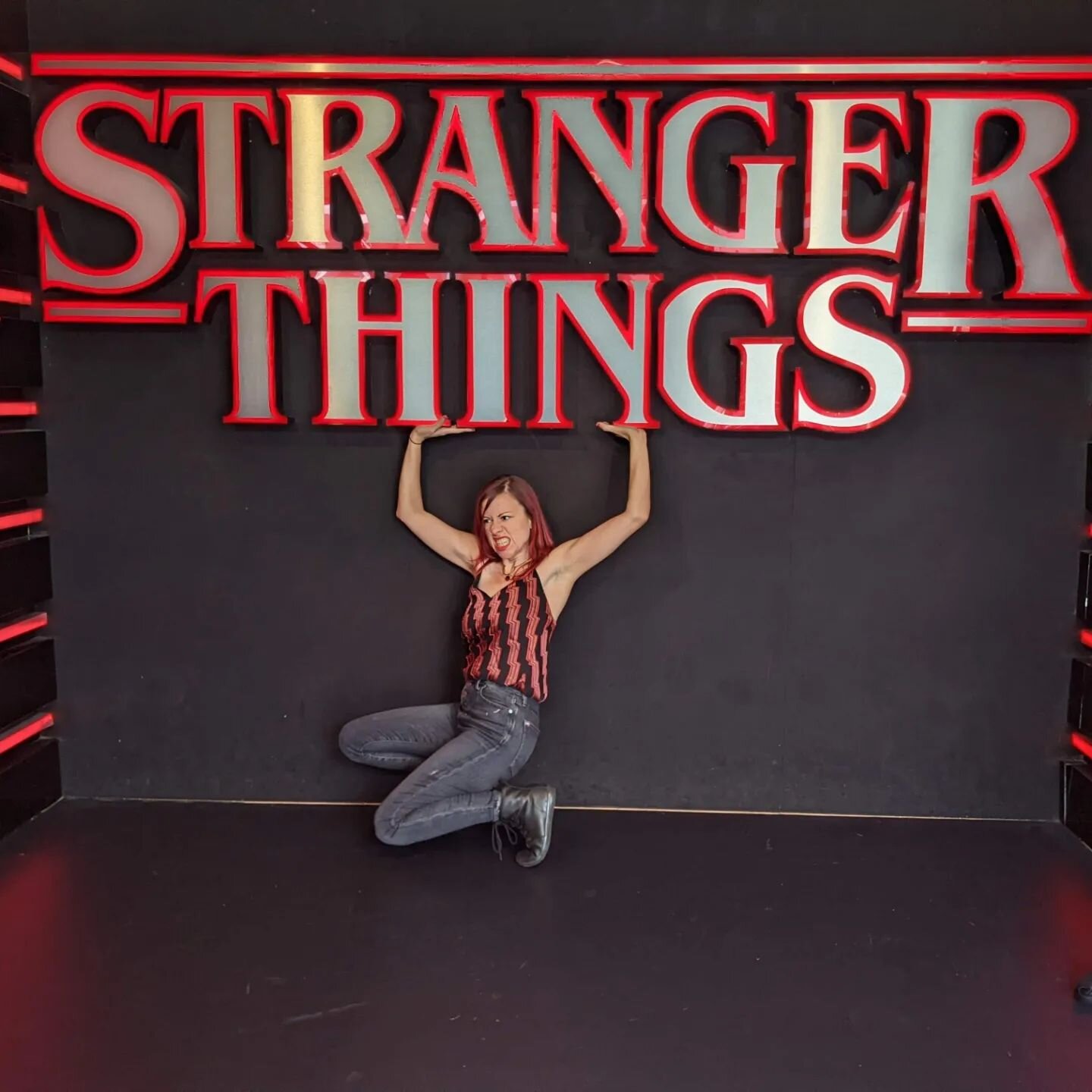 I had the chance to visit the @stranger.things.store in Chicago (Oak Brook) before it closed. Click through to see this #80sbaby ham it up in Hawkins 😃 

#strangerthingsfan #strangerthingsstore #strangerthingsnetflix #hawkinsindiana #hawkinslab #duf