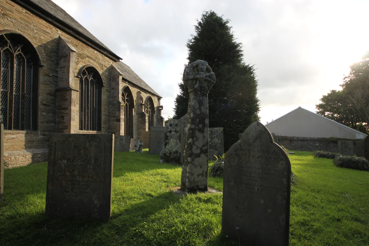 celtic four holed cross