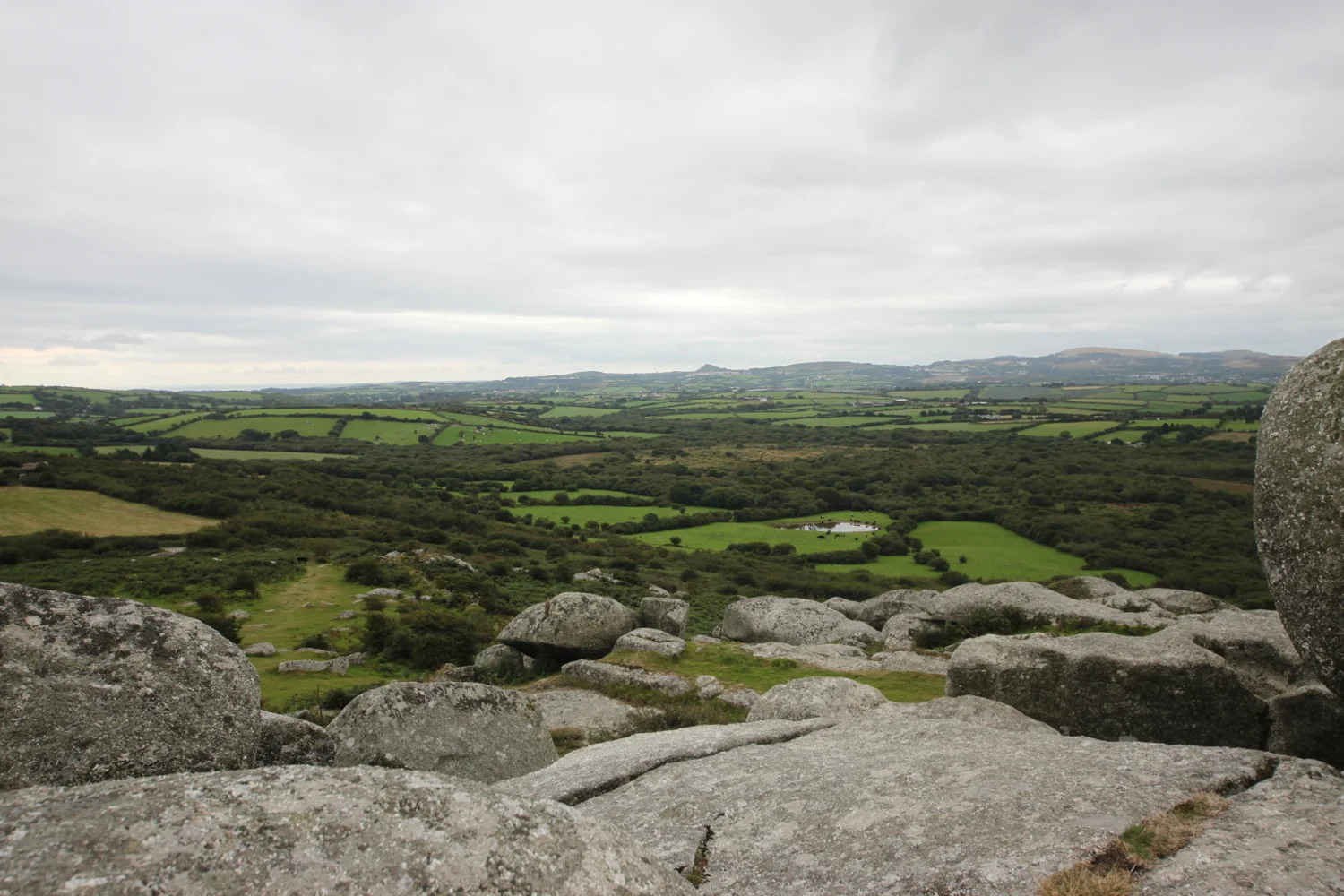 view from helman tor gate