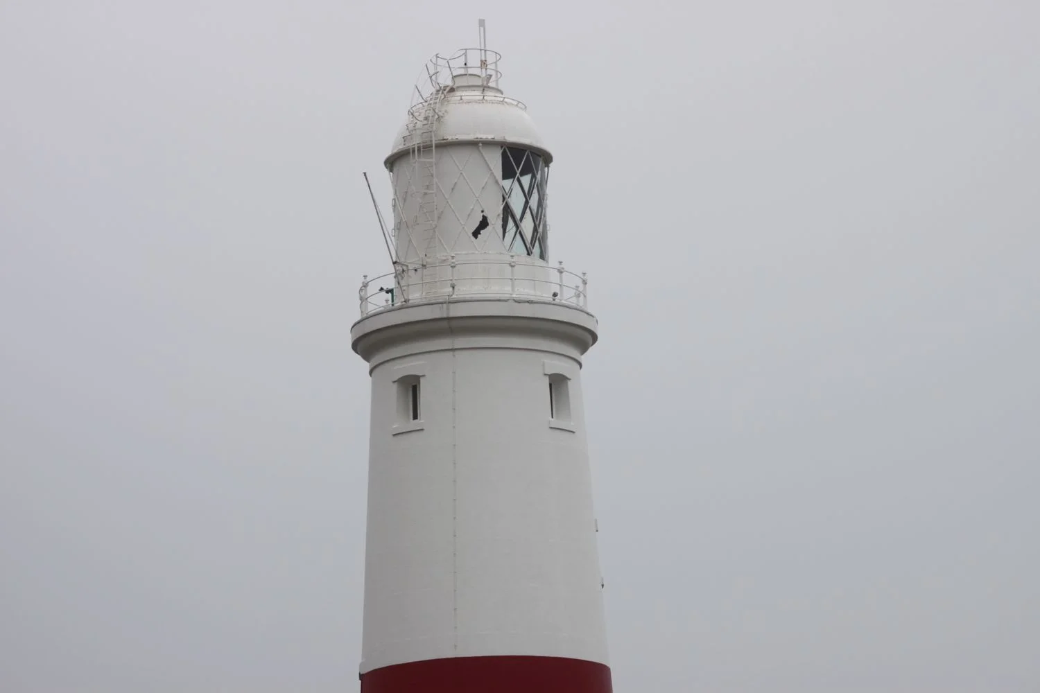 red and white lighthouse