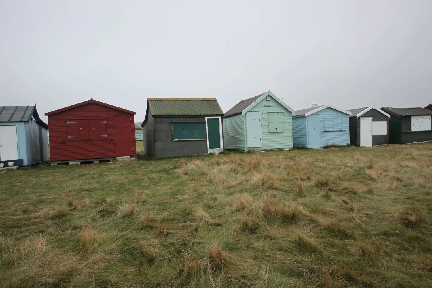 beach huts