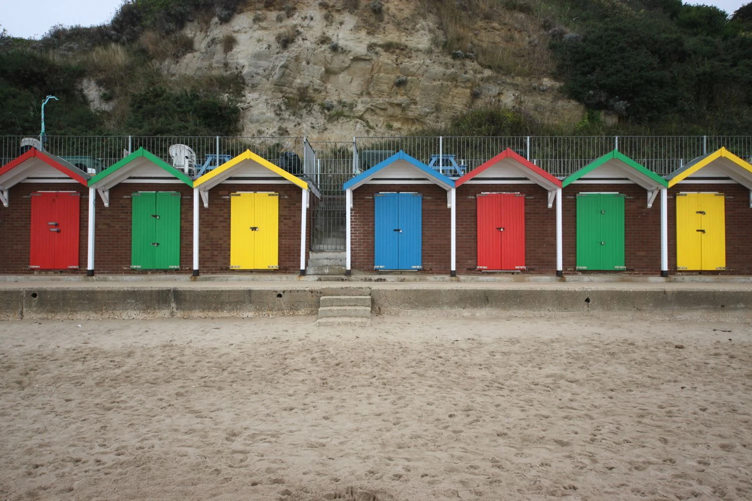 beach huts