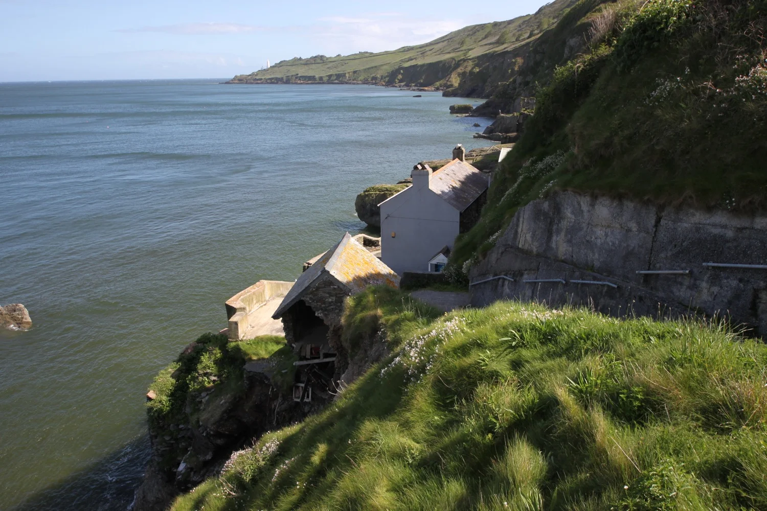 view from hallsands viewing platform