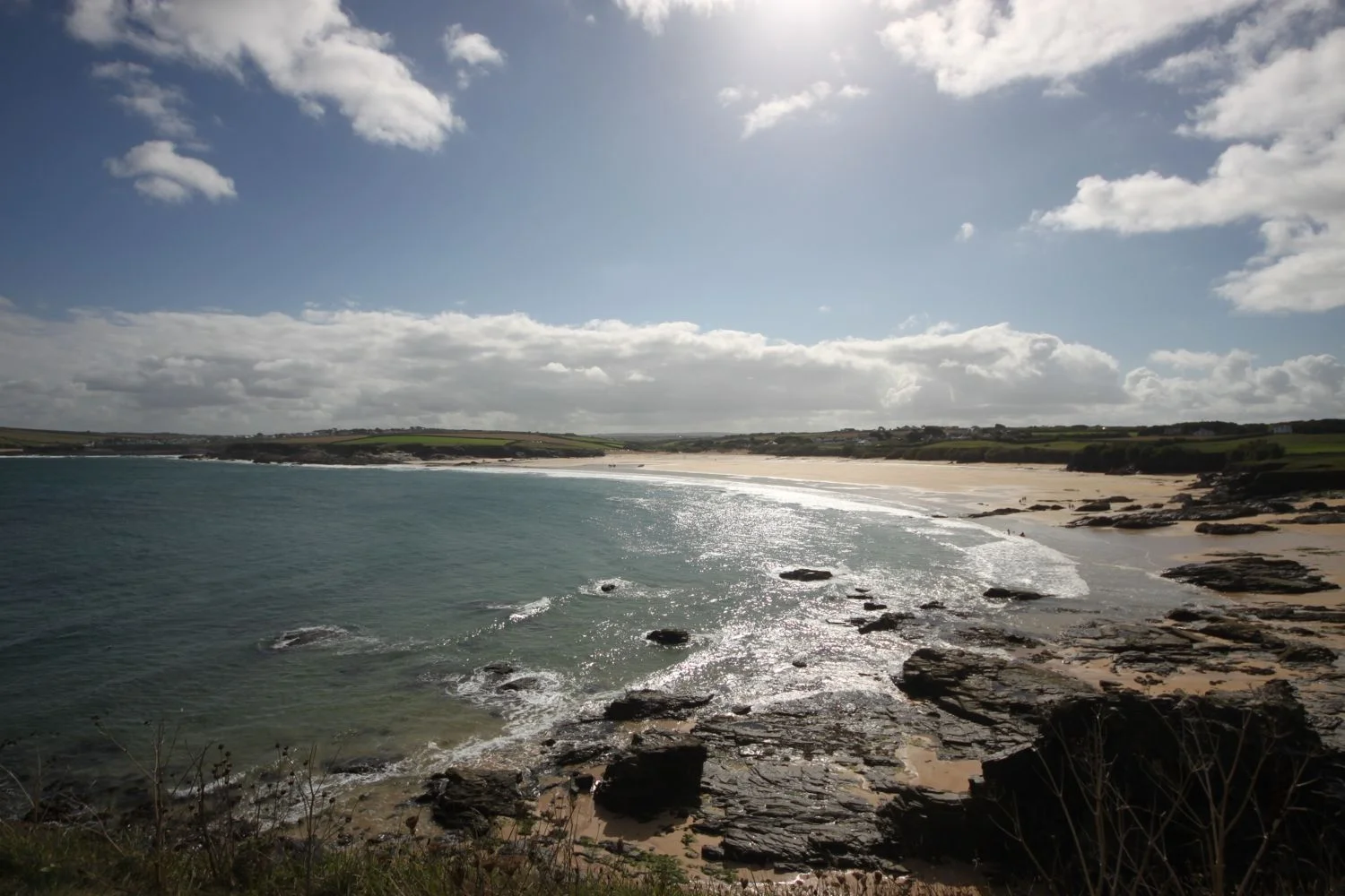last look over harlyn bay