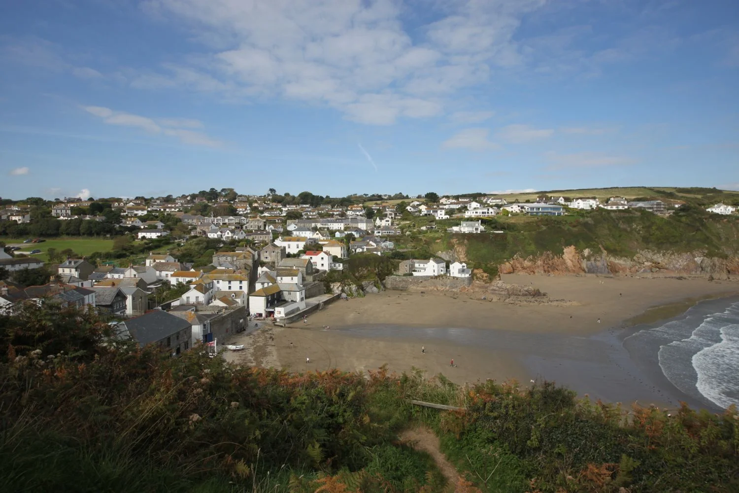 overlooking gorran haven