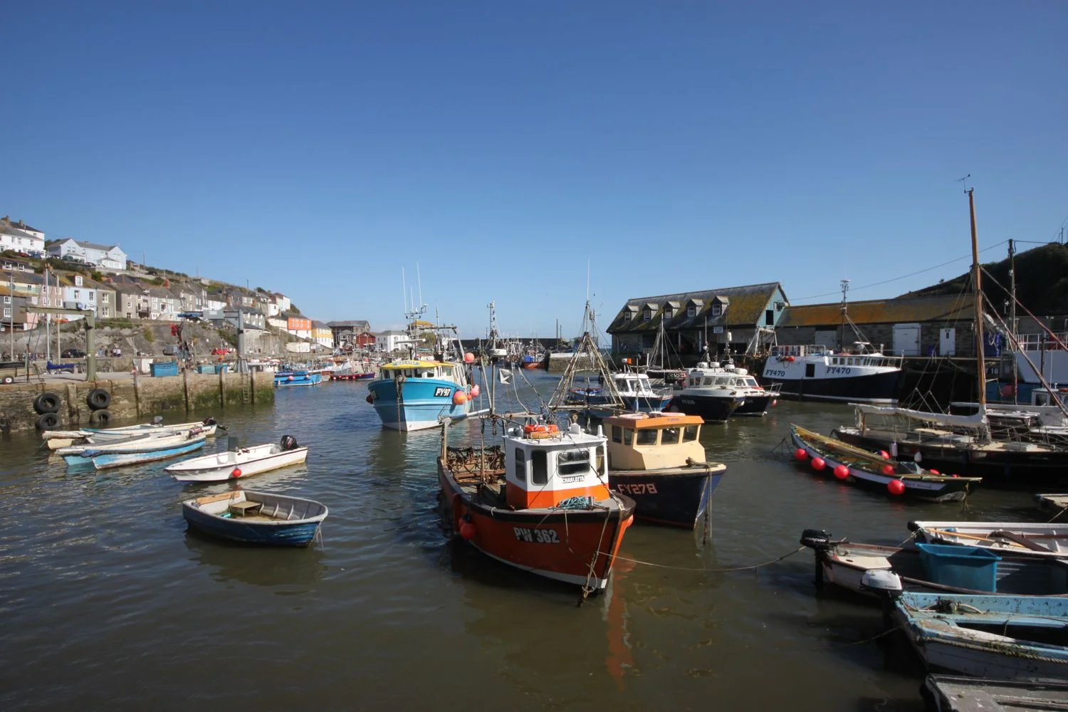mevagissey harbour