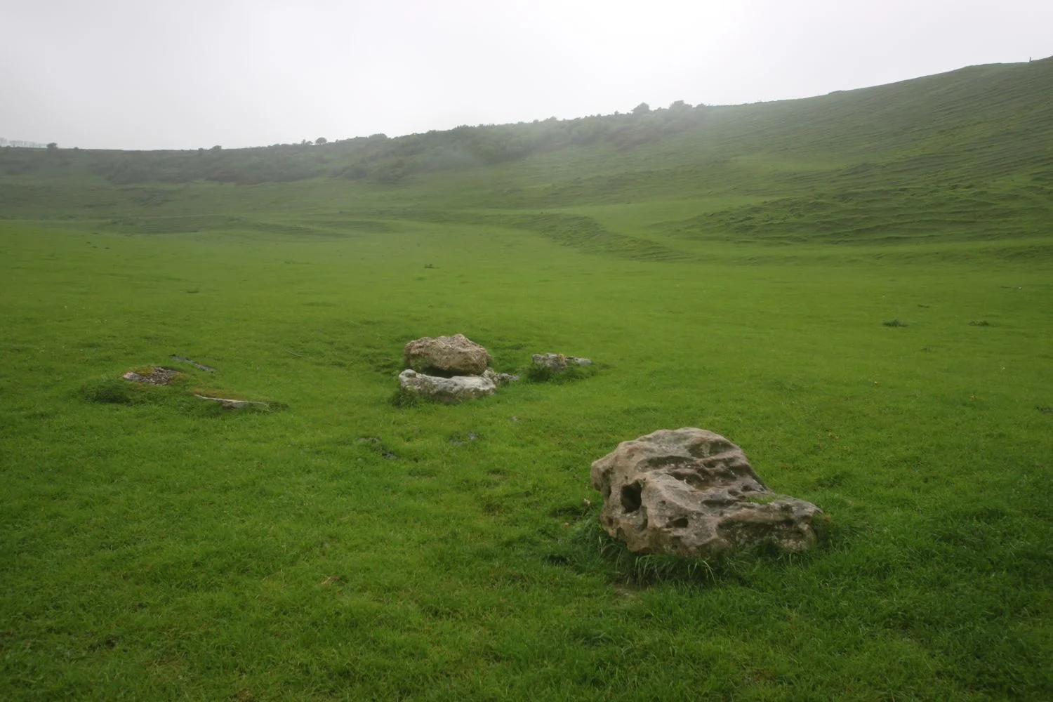two big stones