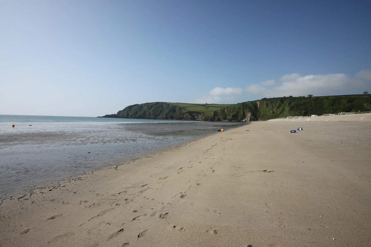 trespassing on pentewan beach