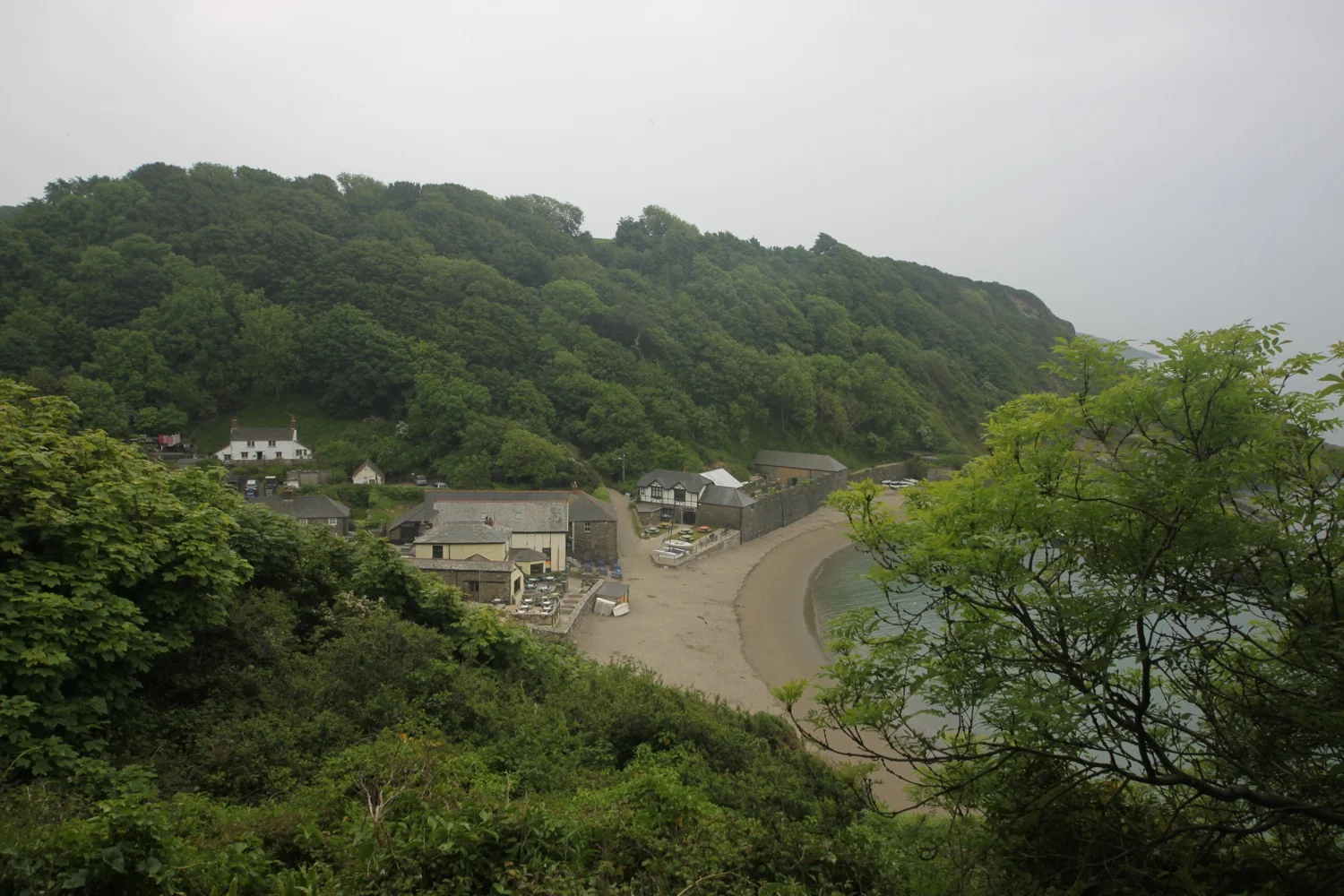 overlooking polkerris