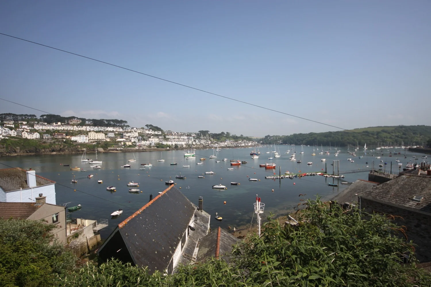 view over polruan