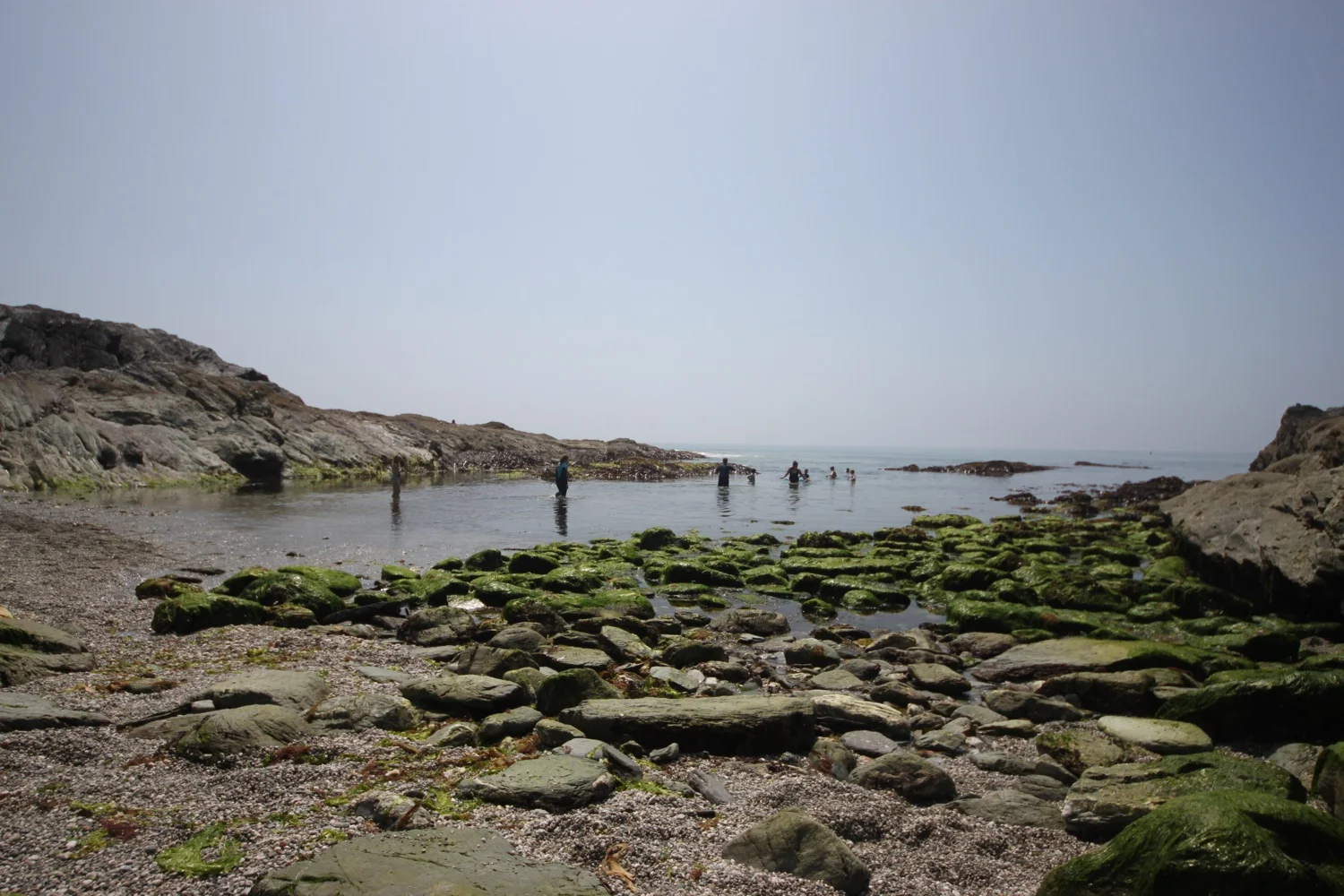 heaving lansallos beach