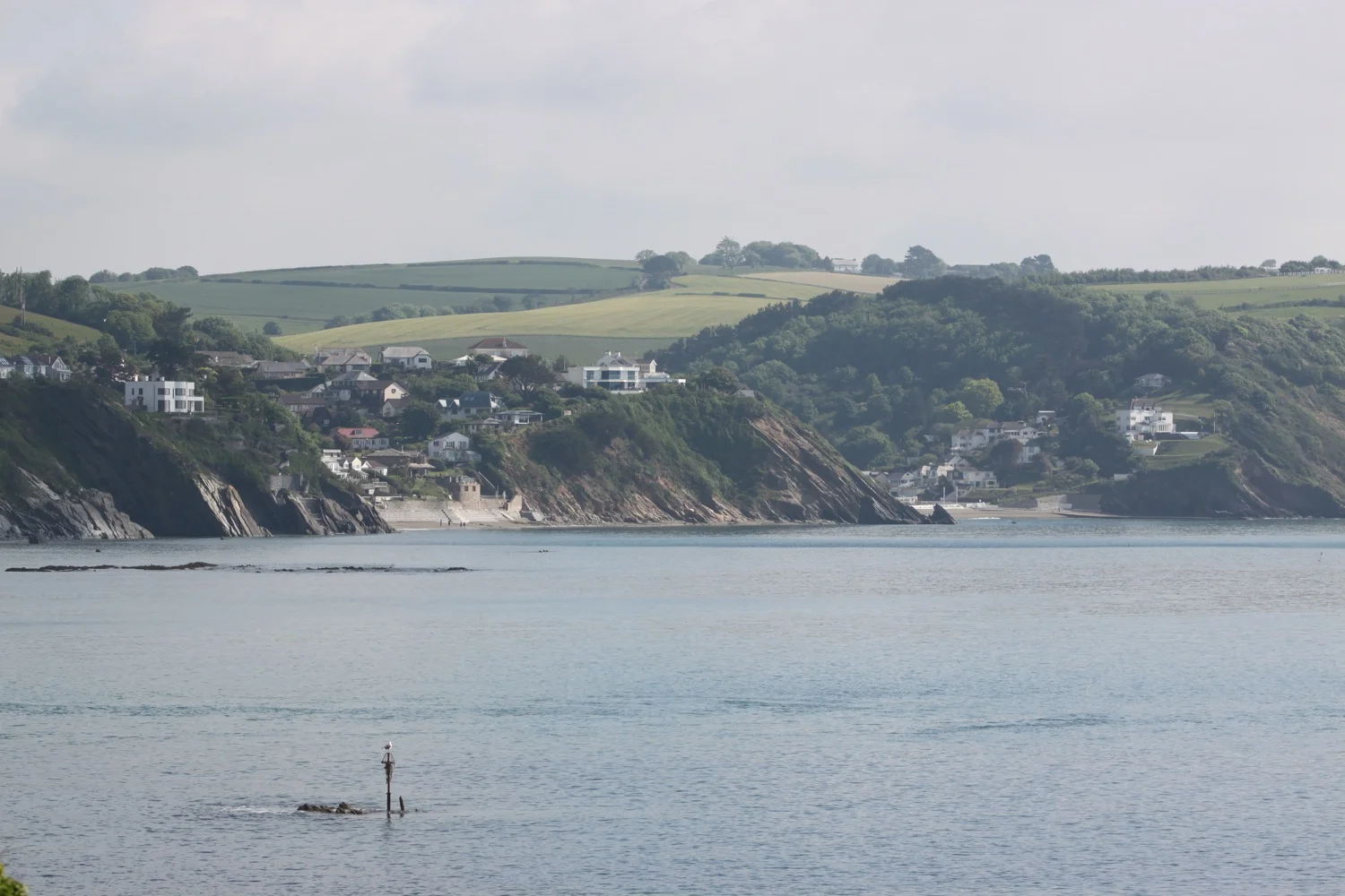 looking over to looe