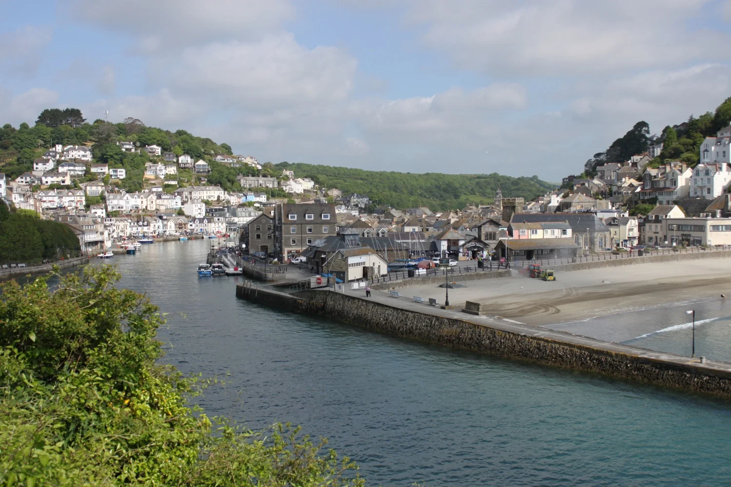 dropping down to looe