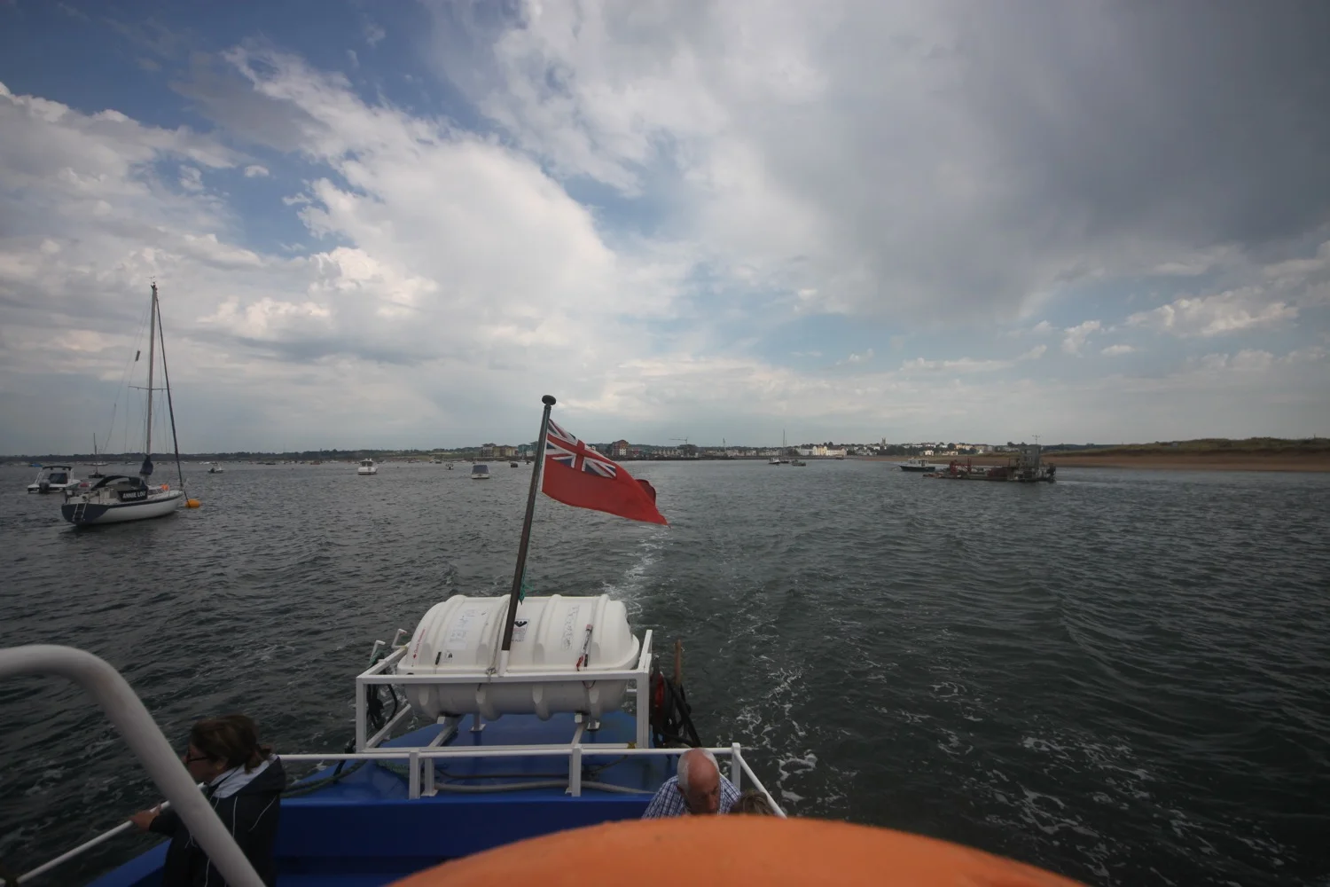 heading back to starcross on the ferry