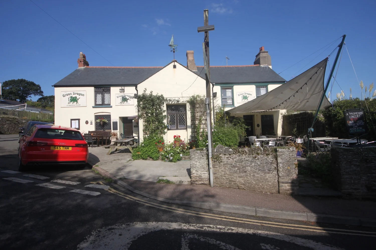 the green dragon
