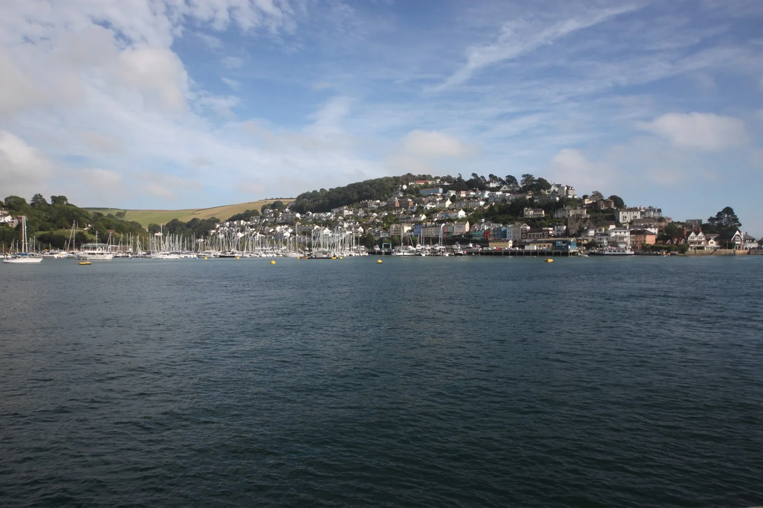 view over to kingswear