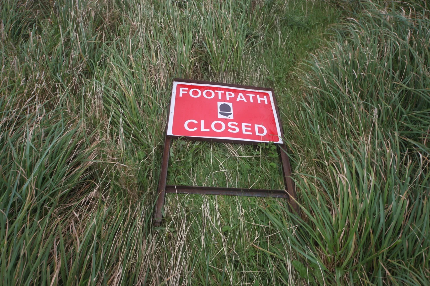 footpath closed