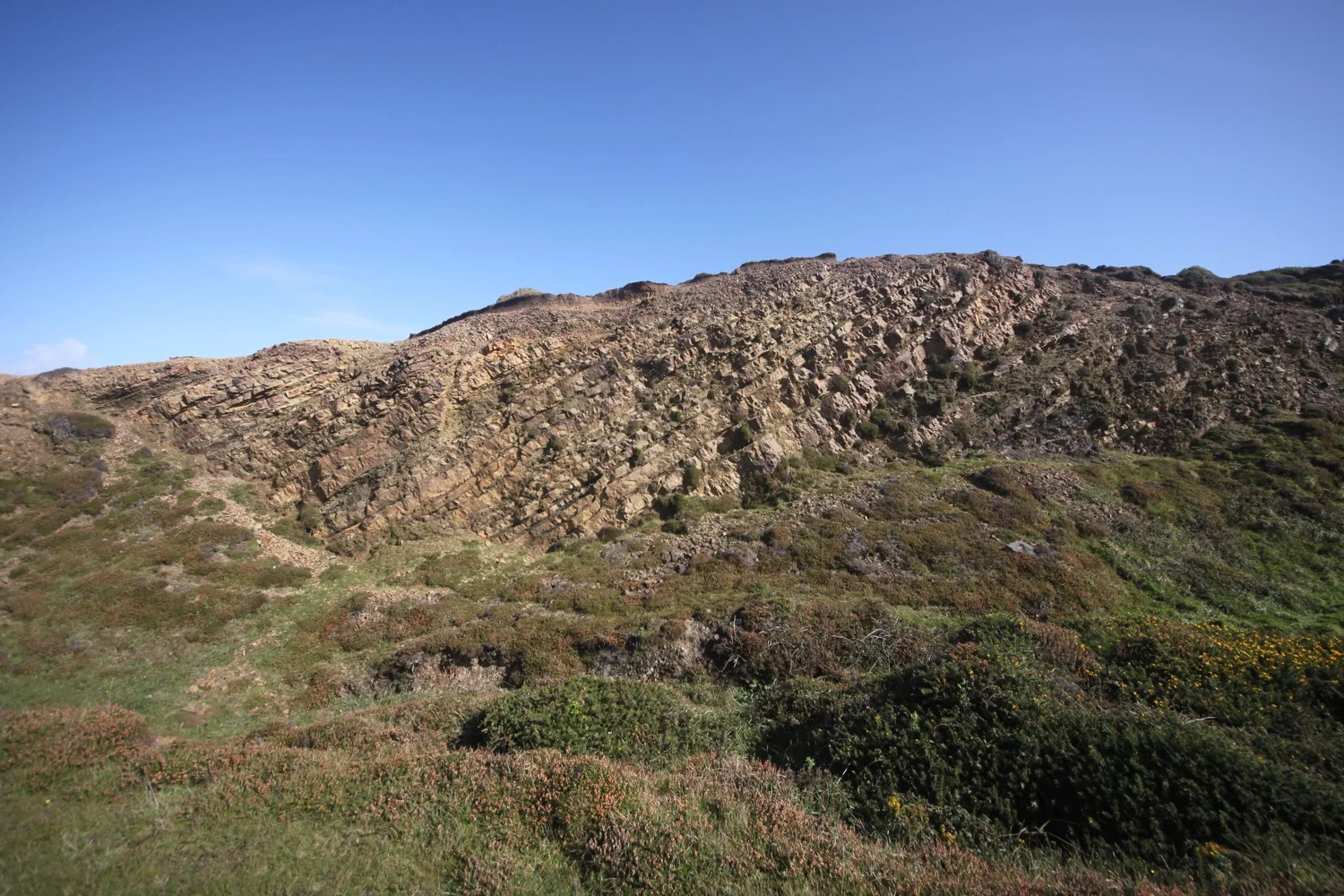 folded rocks