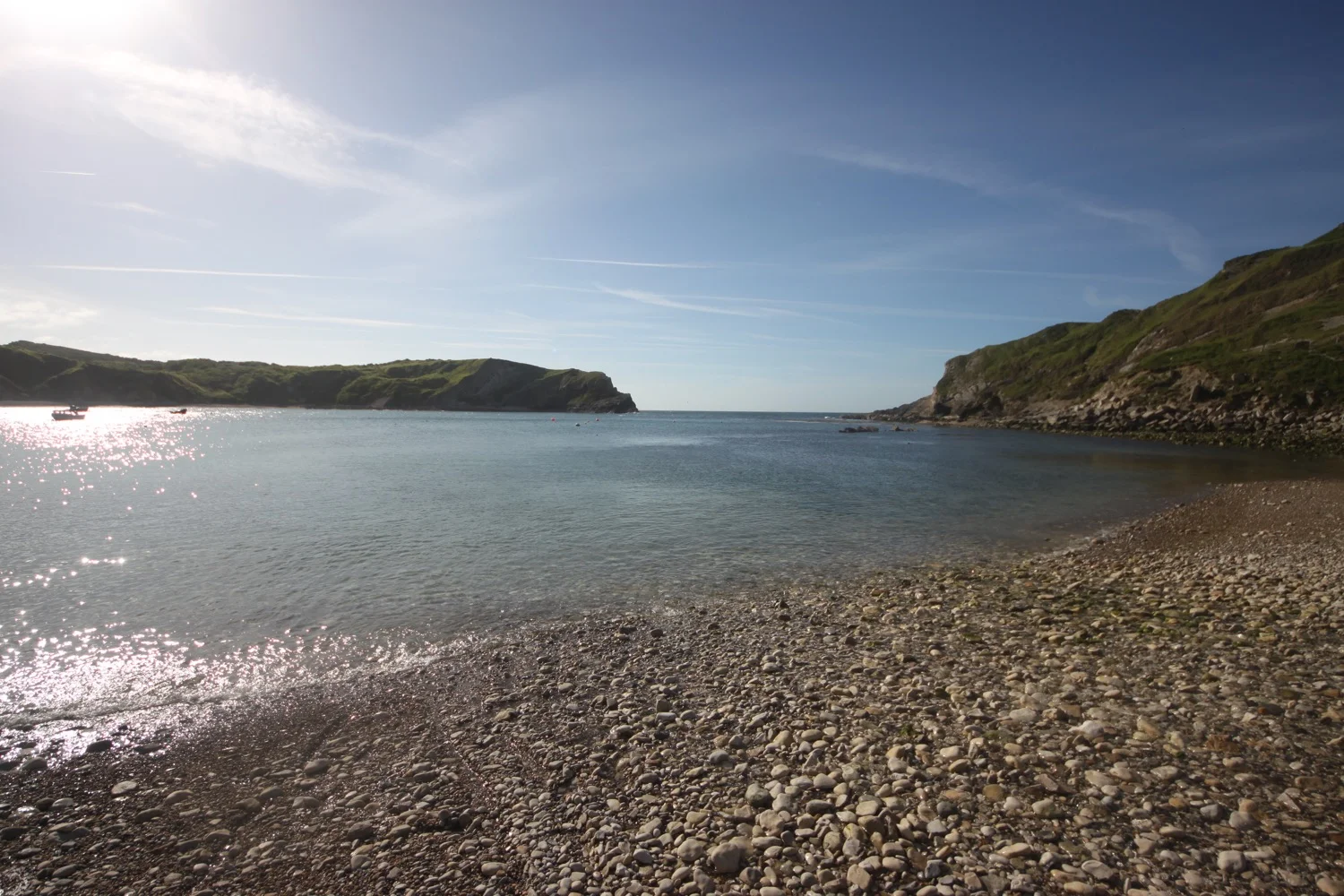 lulworth cove beach