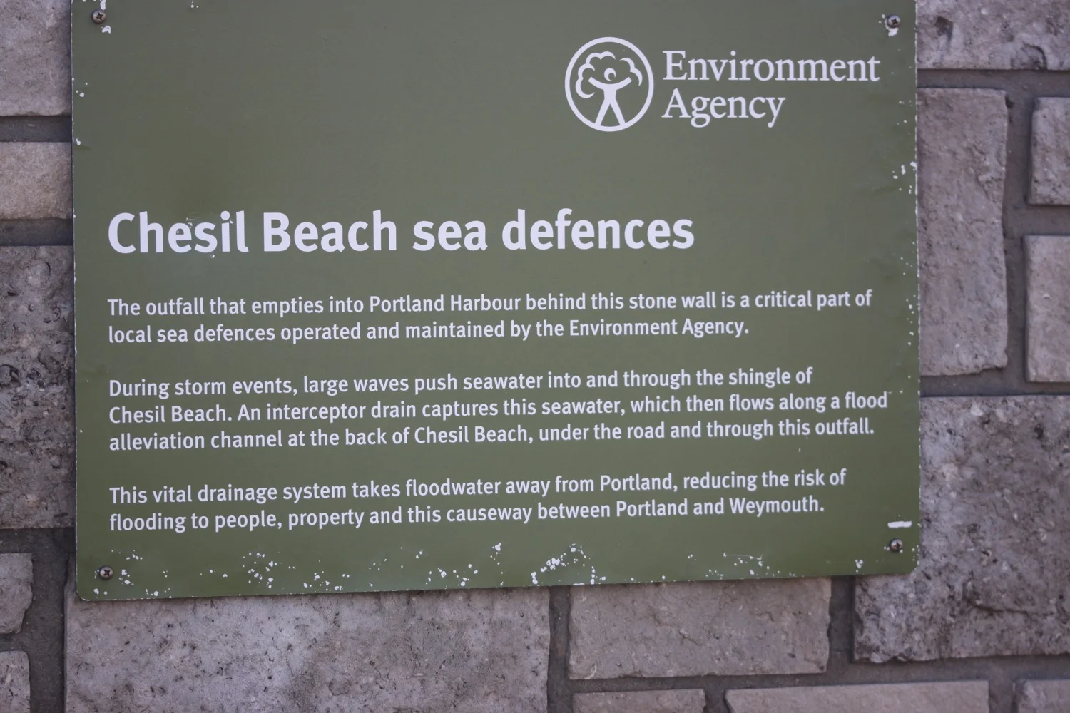 chesil beach sea defences