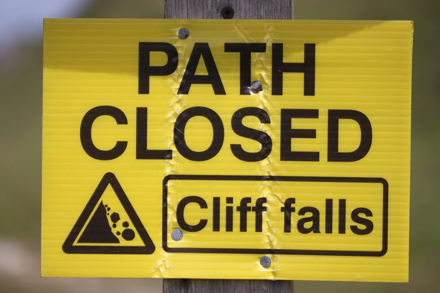 path closed