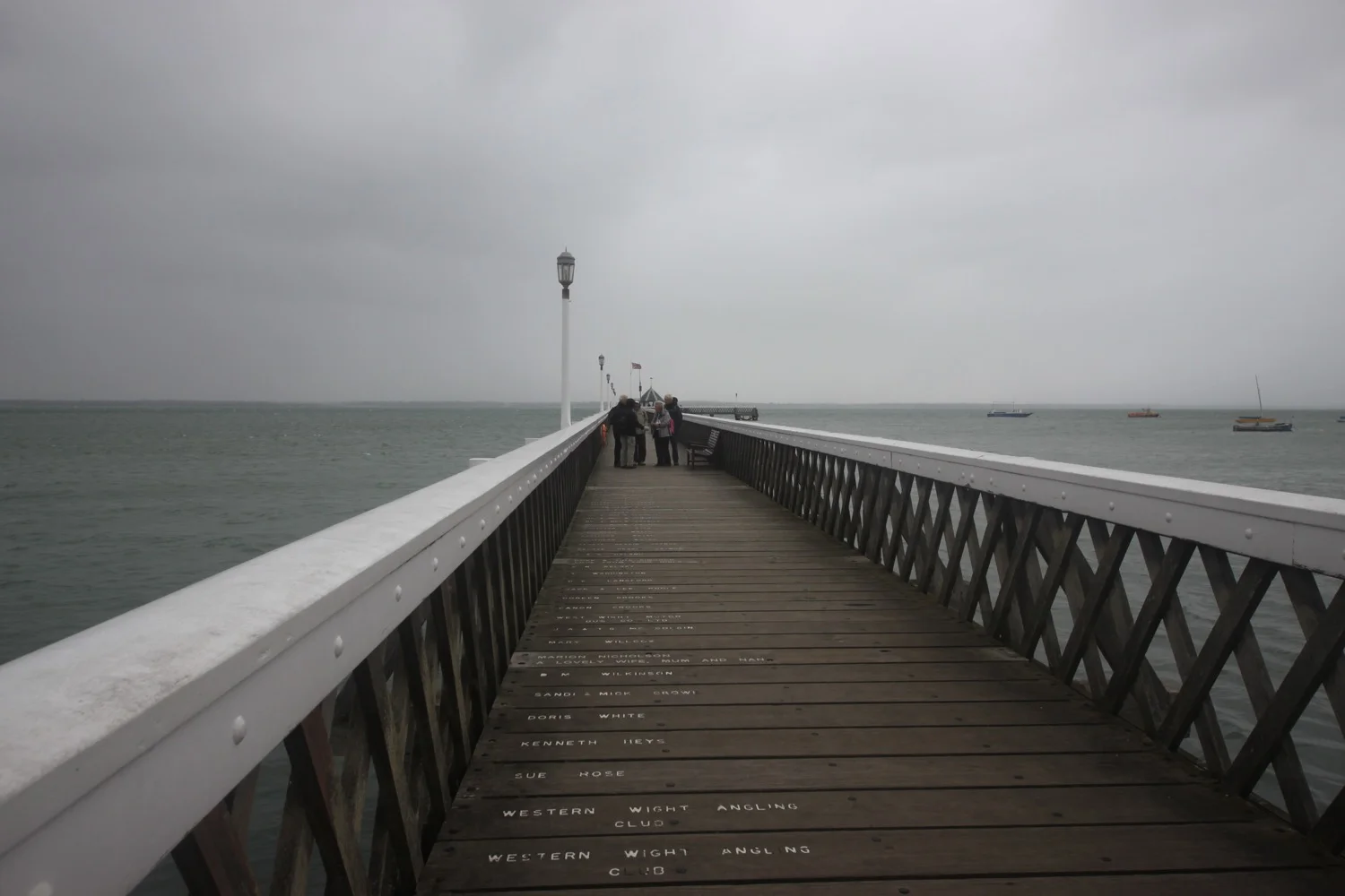 murky yarmouth pier