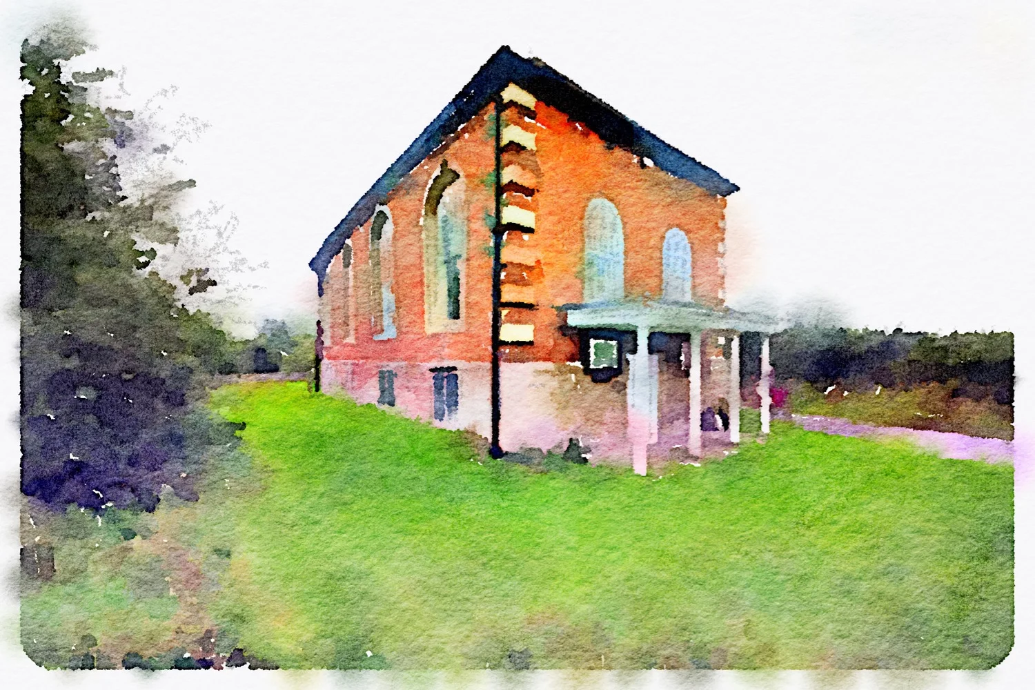 old town hall at newtown