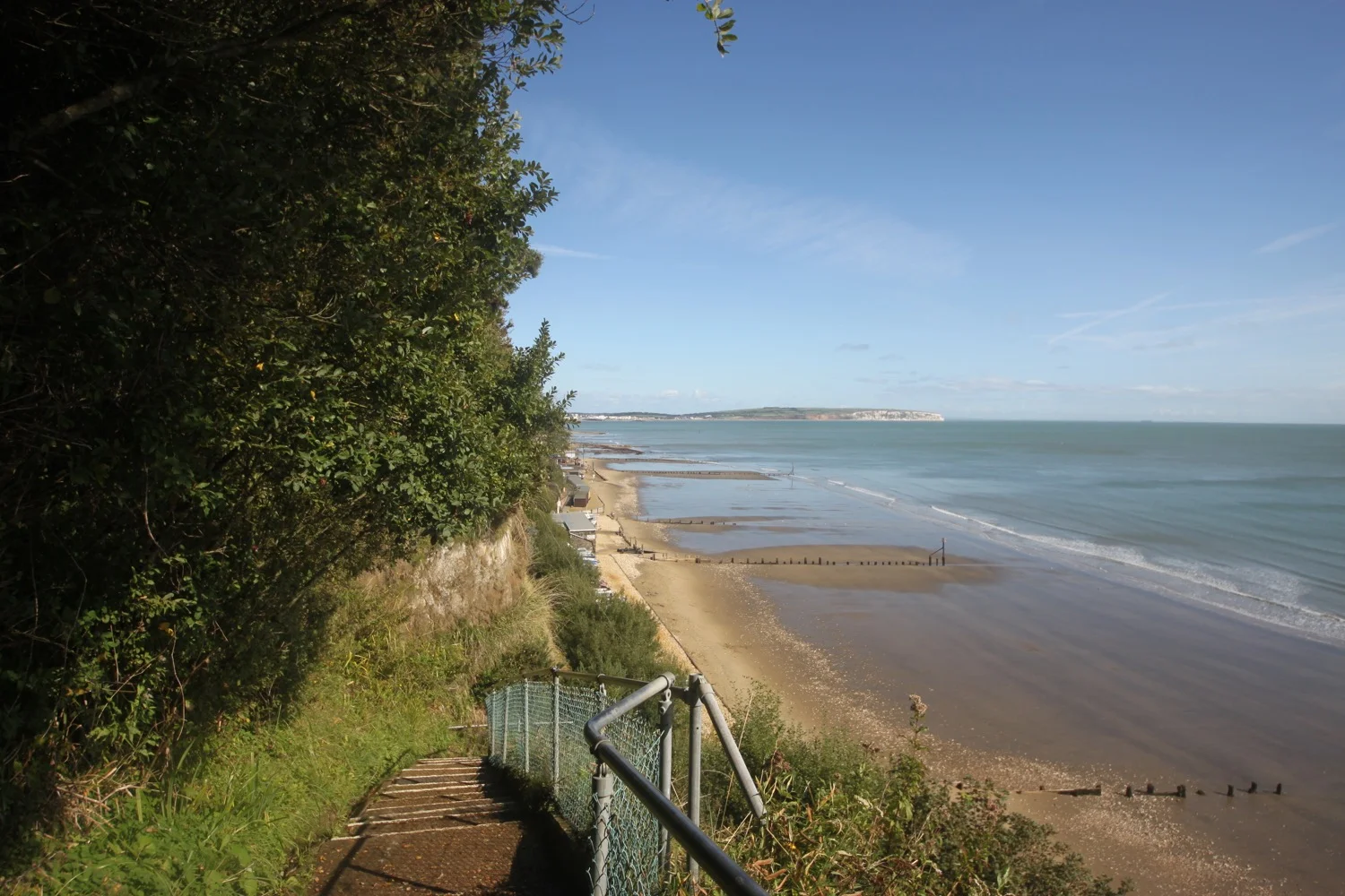 the view from appley steps