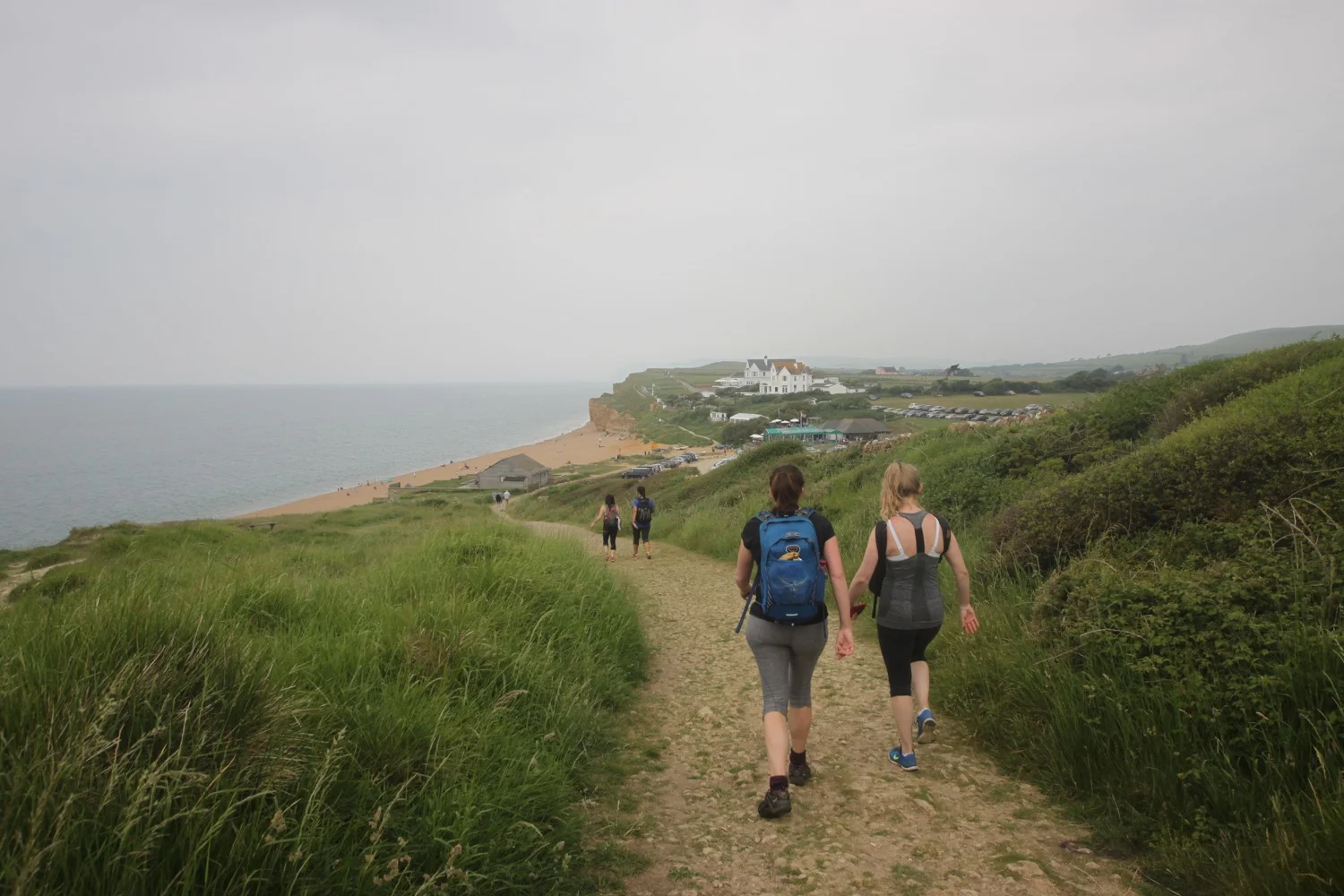 view over hive beach