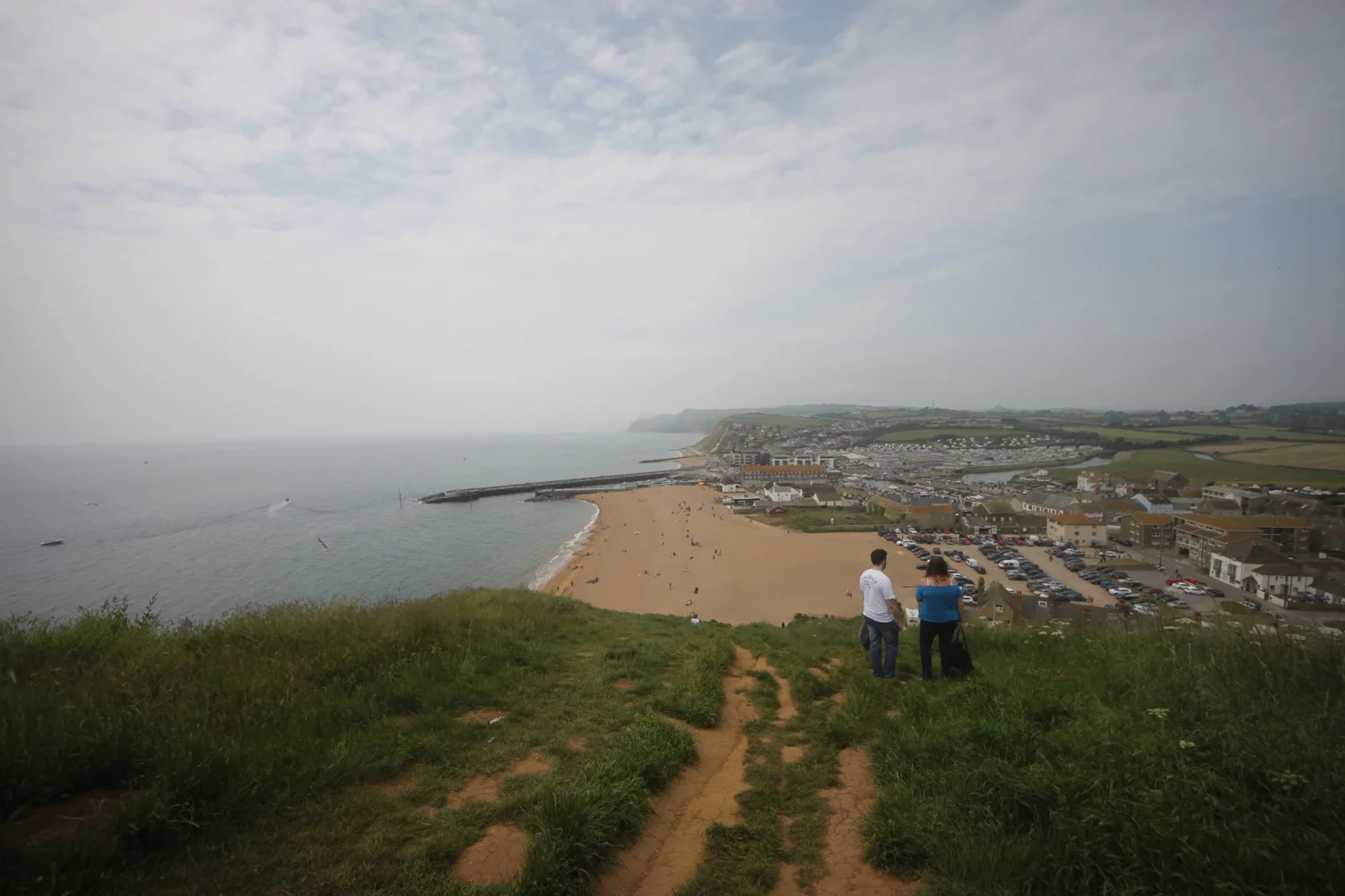 view over west bay