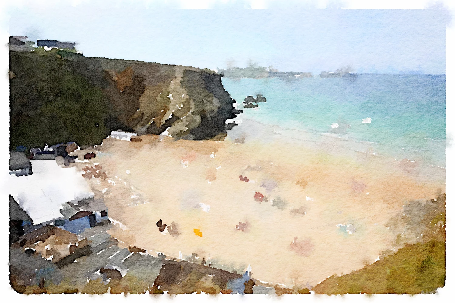 lusty glaze beach